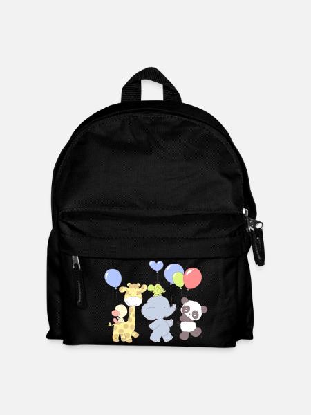 Little Panda Party - Kids' Backpack - black