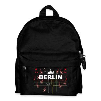 J'aime berlin - Sac à dos Enfant - noir - Devant