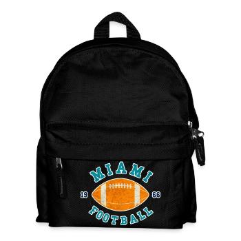 Miami Florida Football - Kids' Backpack - black - Front