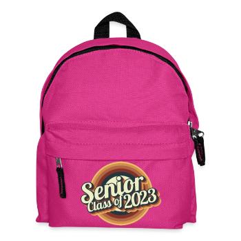 Senior Class Of 2023 Retro Graduation Party Geschenk - Kinder Rucksack - Fuchsia - Vorne