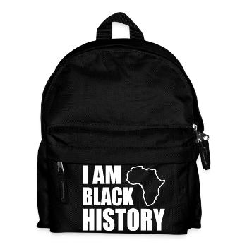 I am black histor - Kids' Backpack - black - Front