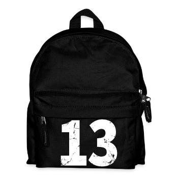 Cooles Geschenk zum 13. Geburtstag von 13 - 13 Jahren - Kinder Rucksack - Schwarz - Vorne
