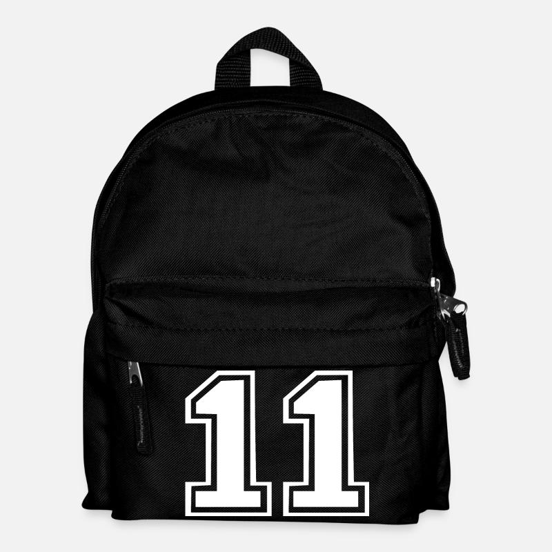 11 - Kinder Rucksack - Schwarz