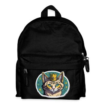 Prinzessin - Kinder Rucksack - Schwarz - Vorne