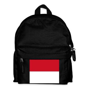Monaco - Kinder Rucksack - Schwarz - Vorne