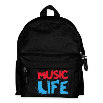 Music life - Kids' Backpack - black - Front