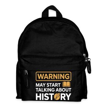 L’avertissement des historiens pourrait commencer à parler d’histoire - Sac à dos Enfant - noir - Devant