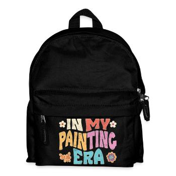 À l’époque de la peinture - Sac à dos Enfant - noir - Devant