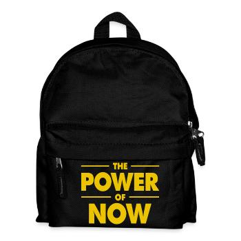 The Power Of Now Die Macht des Jetzt - Kinder Rucksack - Schwarz - Vorne