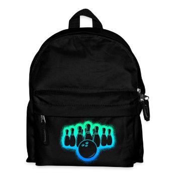 Bowlers Kids Boys Men Bowling - Kids' Backpack - black - Front