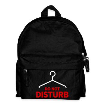 Ne pas déranger Hanger Dire Humour - Sac à dos Enfant - noir - Devant