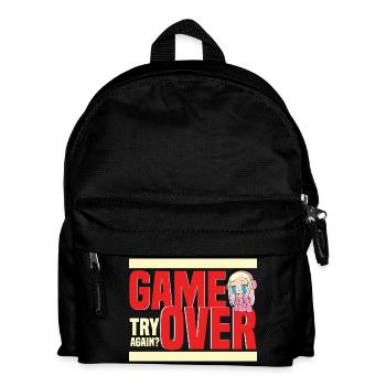 Game Over Retro Humor Again? - Kids' Backpack - black - Front