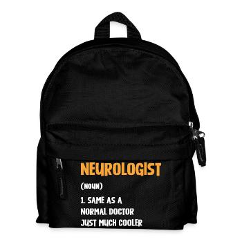 Neurologue disant : Médecin exceptionnel - Sac à dos Enfant - noir - Devant