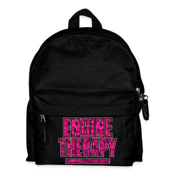 Engine Therapy Auto Tuning Szene Camouflage - Kinder Rucksack - Schwarz - Vorne