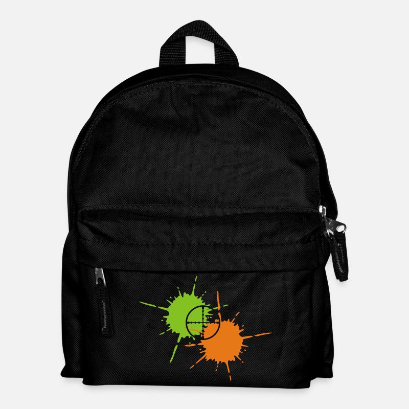 Paintball - Kinder Rucksack - Schwarz