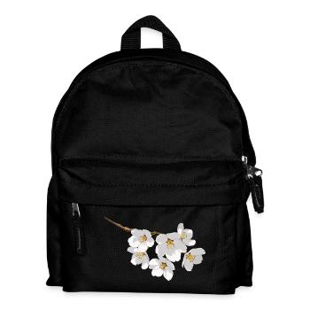Japanese cherry blossoms white - Kids' Backpack - black - Front