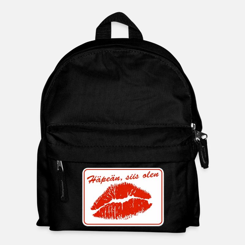 I'm ashamed, so I'm - Kids' Backpack - black