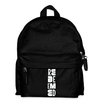 Be Still And Know Psalm 46:10 Christlicher Glaube - Kinder Rucksack - Schwarz - Vorne