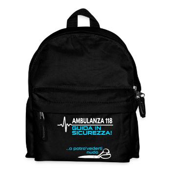 Ambulanza - Sac à dos Enfant - noir - Devant