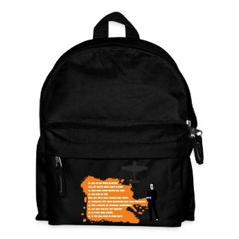 faq modellflug - Kinder Rucksack - Schwarz - Vorne