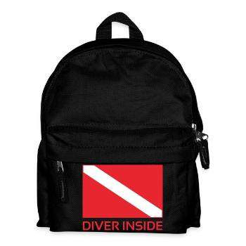 ScubaDiver Inside - Sac à dos Enfant - noir - Devant