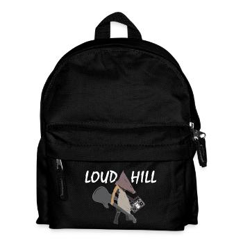 Idée de cadeau Monster Loud Hill Pyramide tête - Sac à dos Enfant - noir - Devant