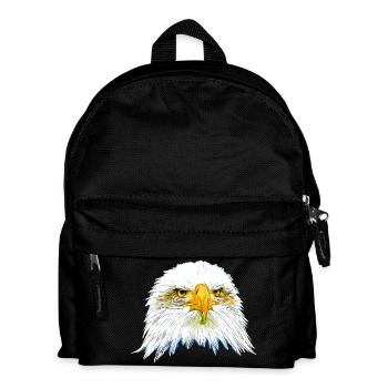 gxp aigle chauve aigle vecteur de l'art - Sac à dos Enfant - noir - Devant