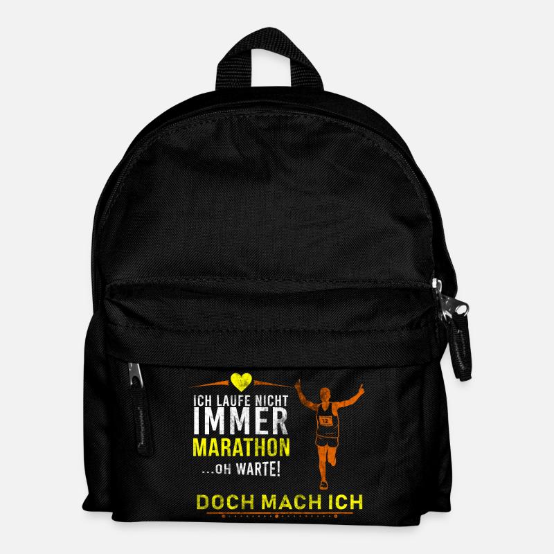 Marathon - Kinder Rucksack - Schwarz