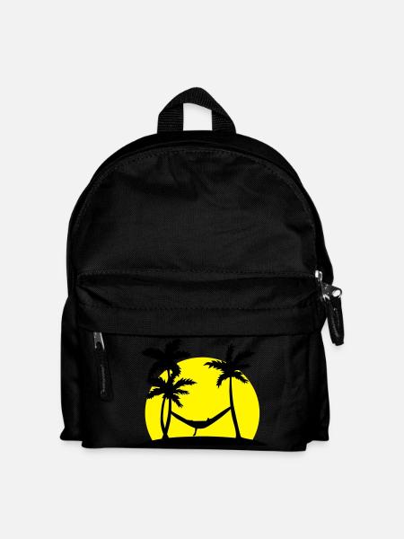 Hammock in Paradise - Kids' Backpack - black