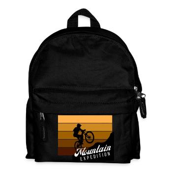 Mountain Expedition Sprung - Kinder Rucksack - Schwarz - Vorne