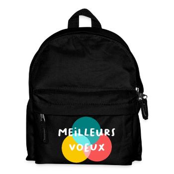 BONNE ANNEE. SAINT SYLVESTRE. NOUVELLE ANNÉE - Sac à dos Enfant - noir - Devant