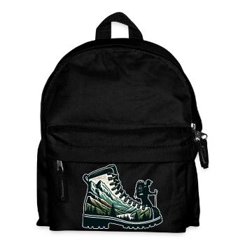 Wanderschuhe Mountain Trekkeur Randonneur - Kinder Rucksack - Schwarz - Vorne
