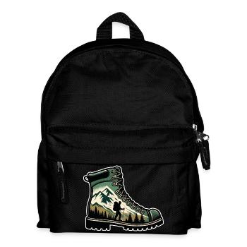 Wanderschuhe Mountain Trekkeur Randonneur - Kinder Rucksack - Schwarz - Vorne