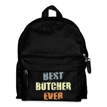 Best Butcher Ever - Kids' Backpack - black - Front