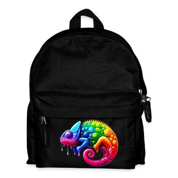 Chameleon - Kids' Backpack - black - Front