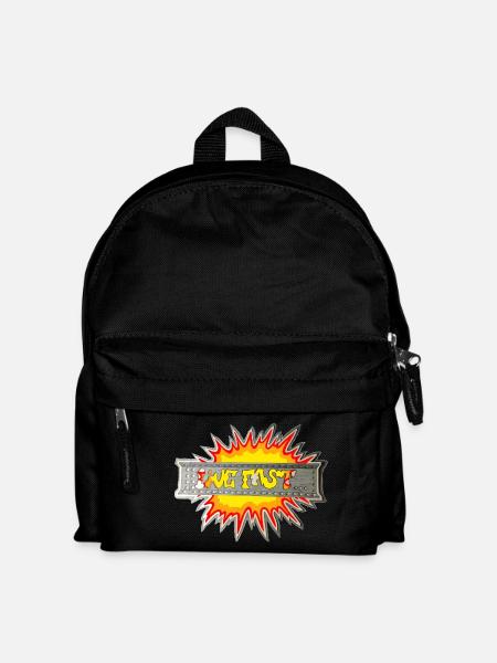 Lebe schnell - Kinder Rucksack - Schwarz