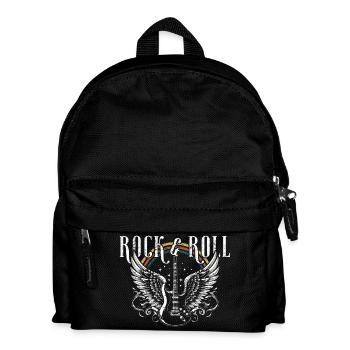 Rock & Roll Guitar - Kids' Backpack - black - Front