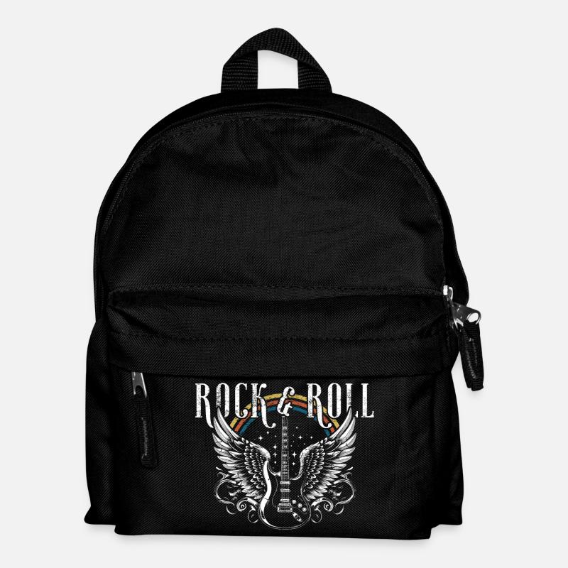 Rock & Roll Guitar - Kids' Backpack - black