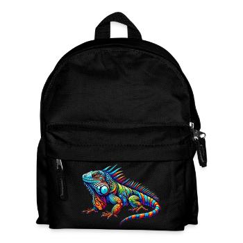 Iguana - Kids' Backpack - black - Front