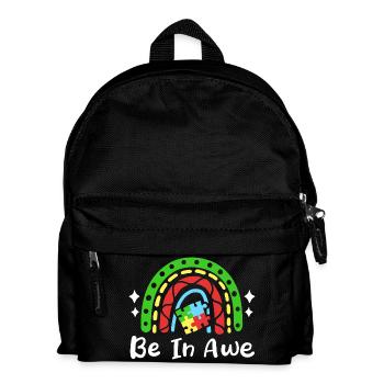 Autismus Bewusstsein - Kinder Rucksack - Schwarz - Vorne