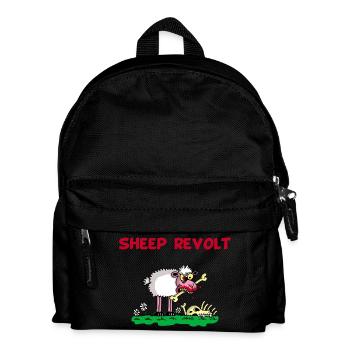 The Sheep Revolt - Kids' Backpack - black - Front
