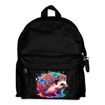 Hedgehog - Kids' Backpack - black - Front