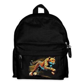 Cheetah - Kids' Backpack - black - Front