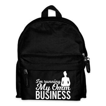 Yogalehrer Witz - Kinder Rucksack - Schwarz - Vorne