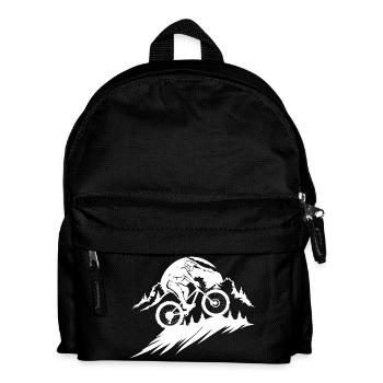 Croquis de VTT - Sac à dos Enfant - noir - Devant