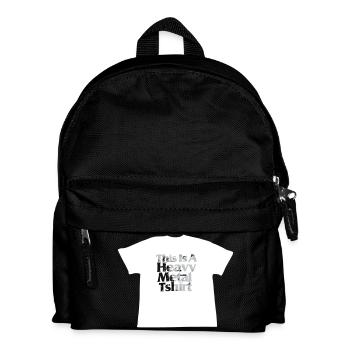 Heavy Metal T-shirt - Sac à dos Enfant - noir - Devant