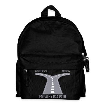 L’empathie est un chemin - Sac à dos Enfant - noir - Devant