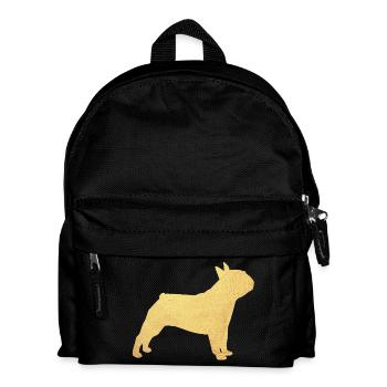 Pug Gold Dog Animal Love Deluxe Dog Wauwau Woof - Kids' Backpack - black - Front