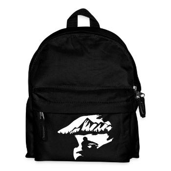 Majestätische Berglandschaft Silhouette - Kinder Rucksack - Schwarz - Vorne