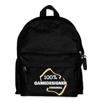 Profession Concepteur de jeux - Sac à dos Enfant - noir - Devant